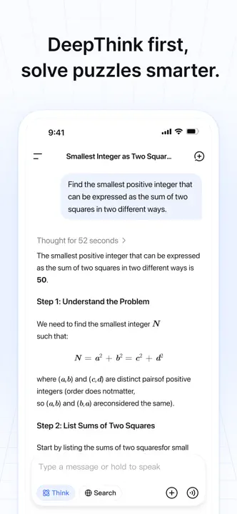 DeepSeek: Screenshot 4 von 5