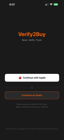 Verify2Buy screenshot
