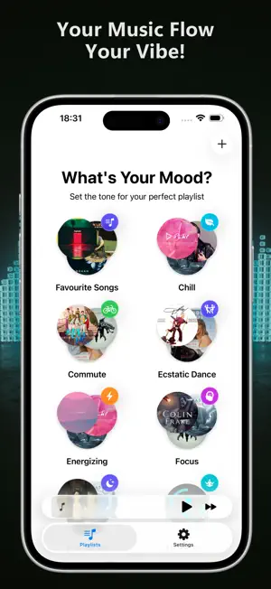 Flowvi.be Mood Playlist Maker screenshot 2