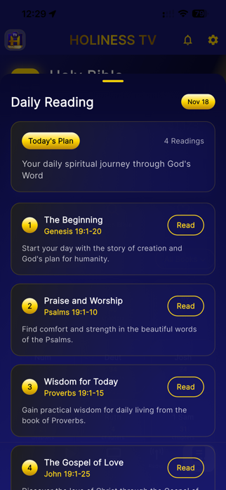 Holiness TV App Screenshot 9 of 10
