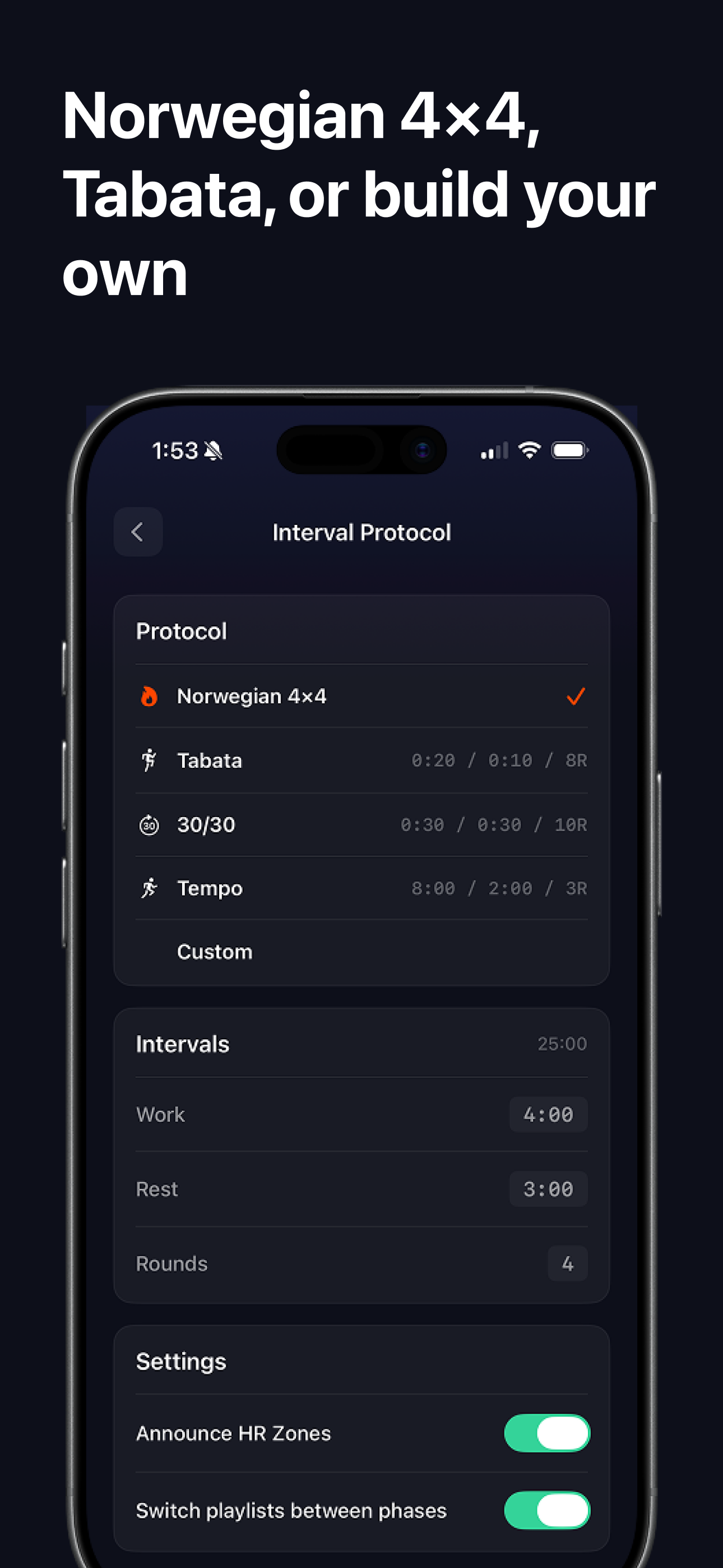 RunBeat: HR Zone Audio Coach