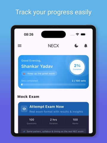 App screenshot