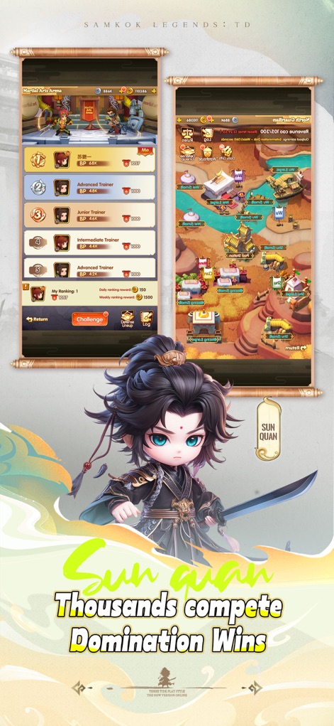 Samkok Legends：TD - Games App | MWM