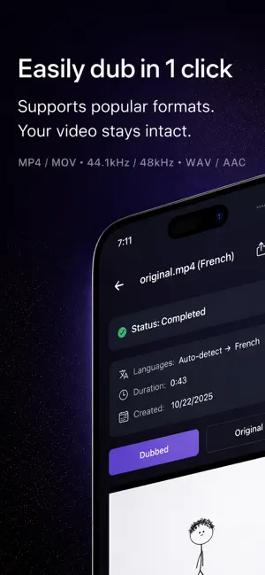 DubLab: AI Video Translator screenshot 4