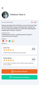 Trabahadoor: Book Home Service screenshot