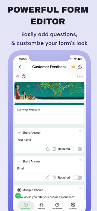 AI Form Builder & Survey Maker Screenshot 5 of 6