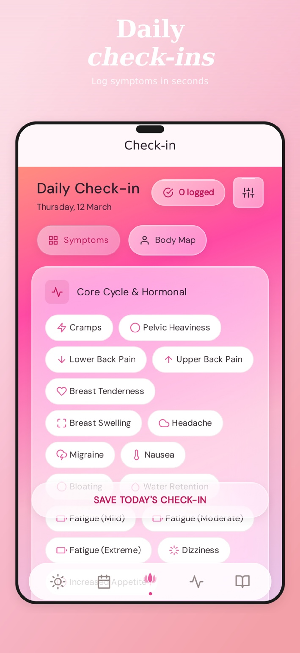 Olanna: Period Tracker screenshot 4