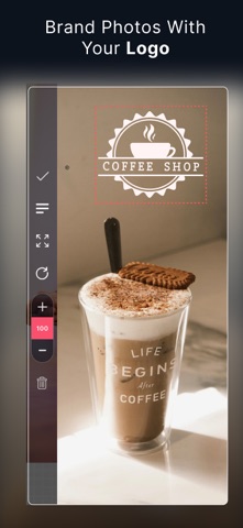 eZy Watermark Photos iPhone screenshot