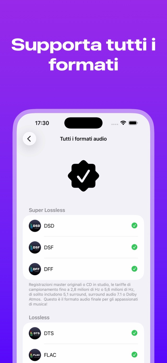 Schermata dell’app 7
