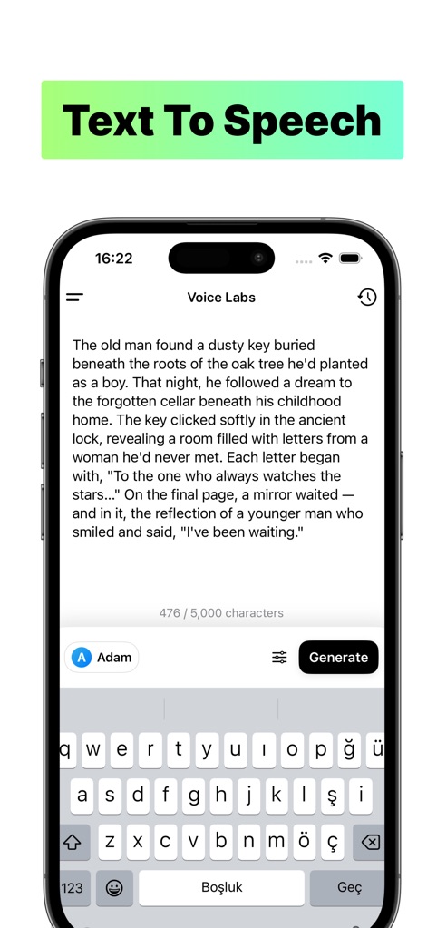 Voice Labs: AI Text To Speech - 엔터테인먼트 앱 | MWM