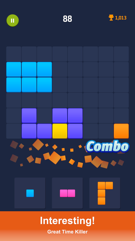 #1. Block Burst–Puzzle Brain Game (iOS) 由: 友洲 陈