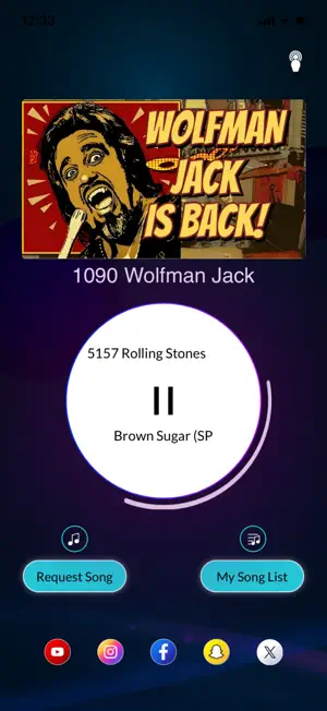 Wolfman Jack Radio 1090 screenshot 1