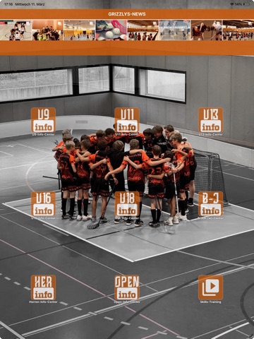 Grizzlys iPad screenshot