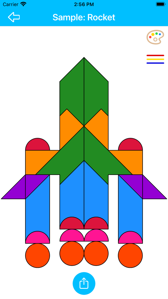 #5. Tangram Adventure (iOS) 由: Fairelephant Information Technology Ltd.