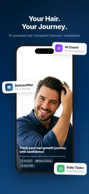 HairGrowth: Transplant Tracker screenshot 1