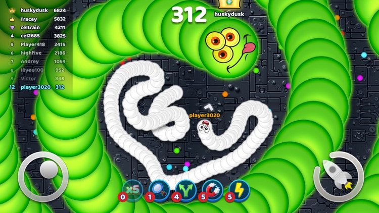Snakes Zone .io - Worms Game