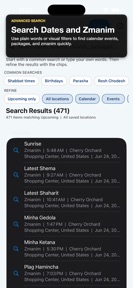Pocket Luach Deluxe screenshot