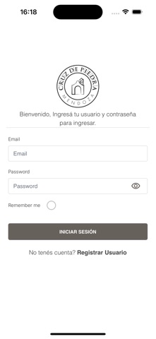 CruzDePiedra App screenshot