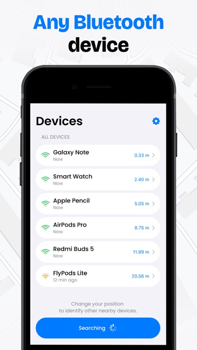 Bluetooth Finder, Scanner App Screenshot