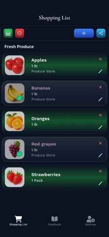 ChefList: Shopping & Cookbook screenshot