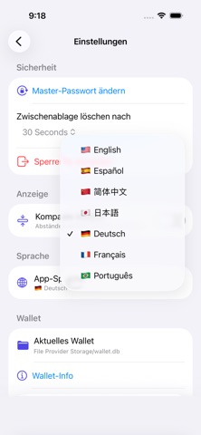 CybaWallet screenshot