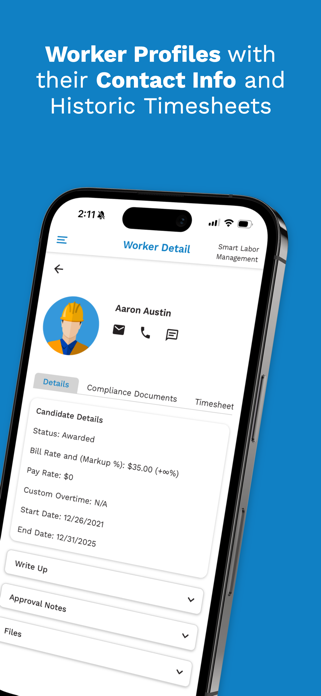 Smart Labor Management Screenshot 2 of 6