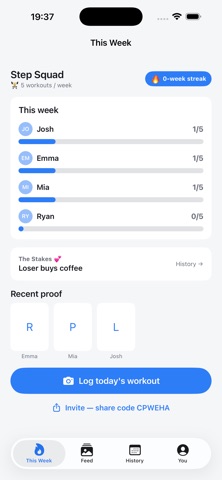 SwoleMates - Workout Together Screenshot 4 of 4