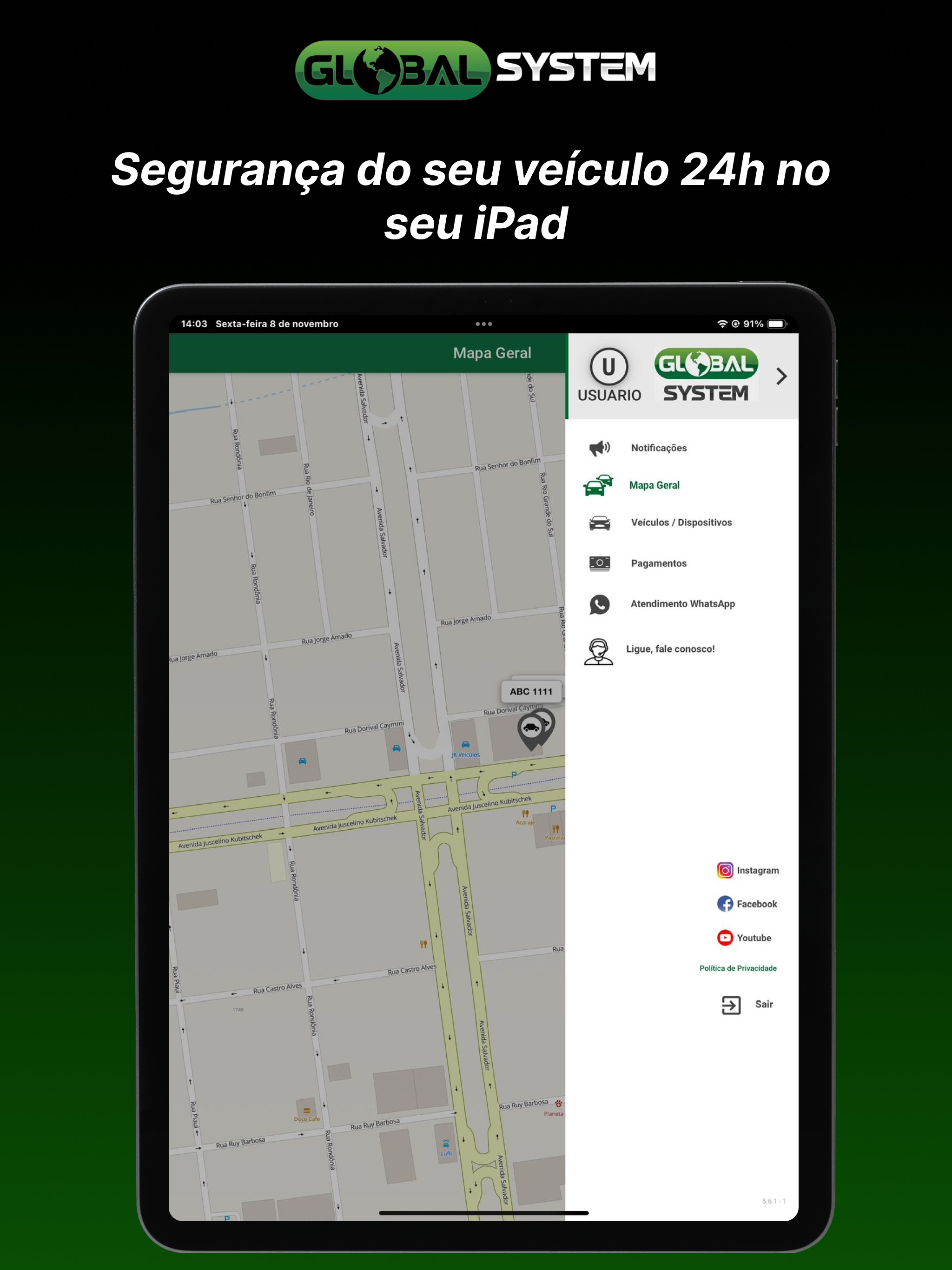 Global System Rastreamento