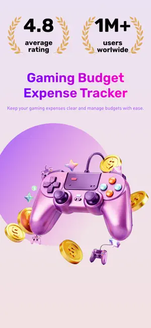 MoneyTrack:Game&Budget Track screenshot 1