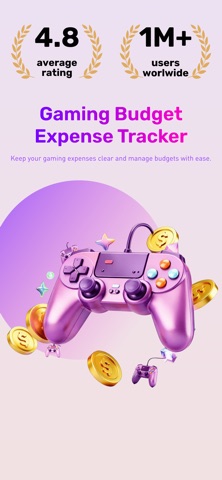 MoneyTrack:Game&Budget Track screenshot 1