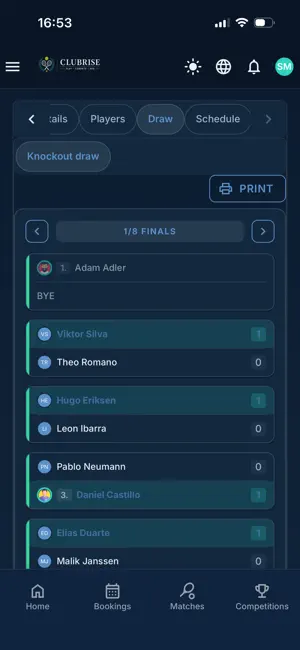 ClubRise screenshot 2