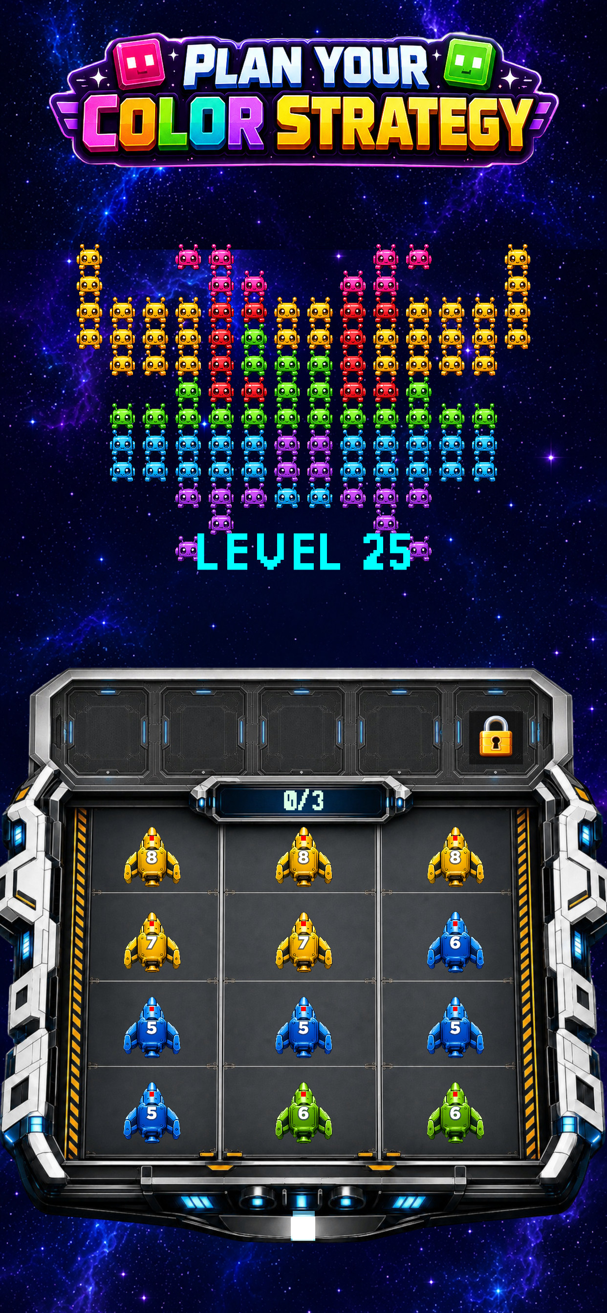 Color Invaders: Space Shooter