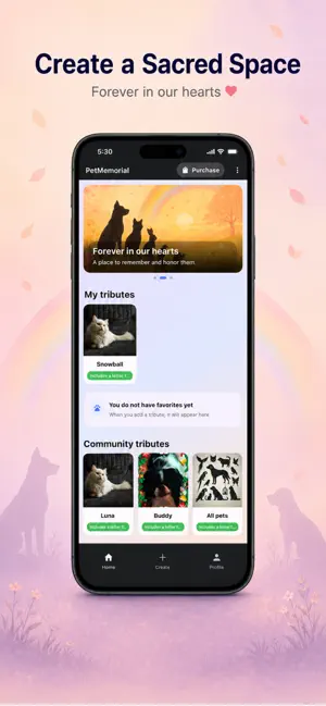 PetMemorial Tribute screenshot 4