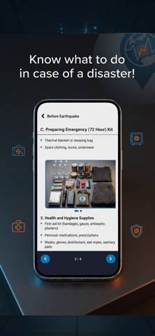 Earthquake Pin iPhone screenshot