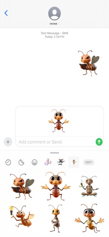 秘书白蚁贴纸 screenshot