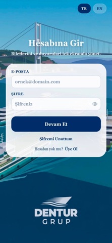 Dentur Mobil iPhone screenshot