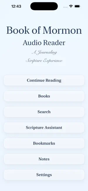 Book of Mormon Audio Reader screenshot 2