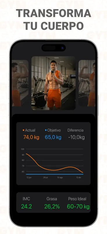 Gym WP - Rutina Entrenamiento screenshot 4 of 7