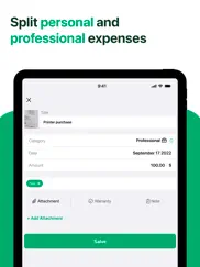 receipt tracker smart receipts iPad Captures Décran 3