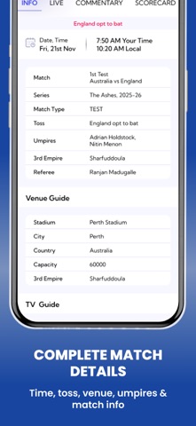 ScoreX screenshot