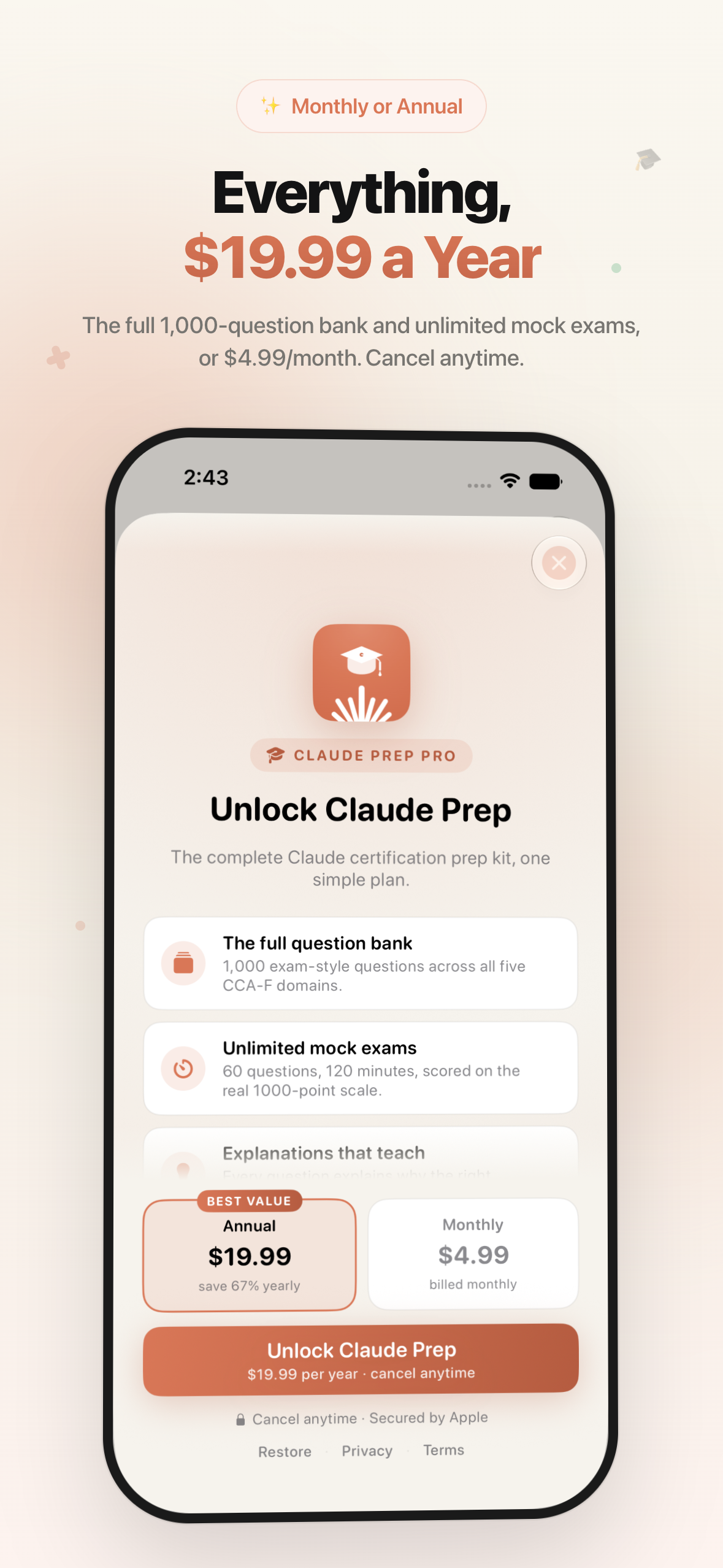 Cert Exam Prep for Claude Code screenshot 6