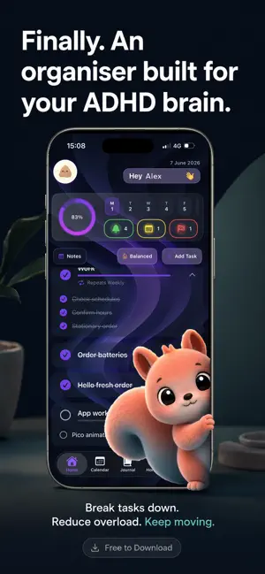 Clarity: Built for Busy Minds screenshot 1