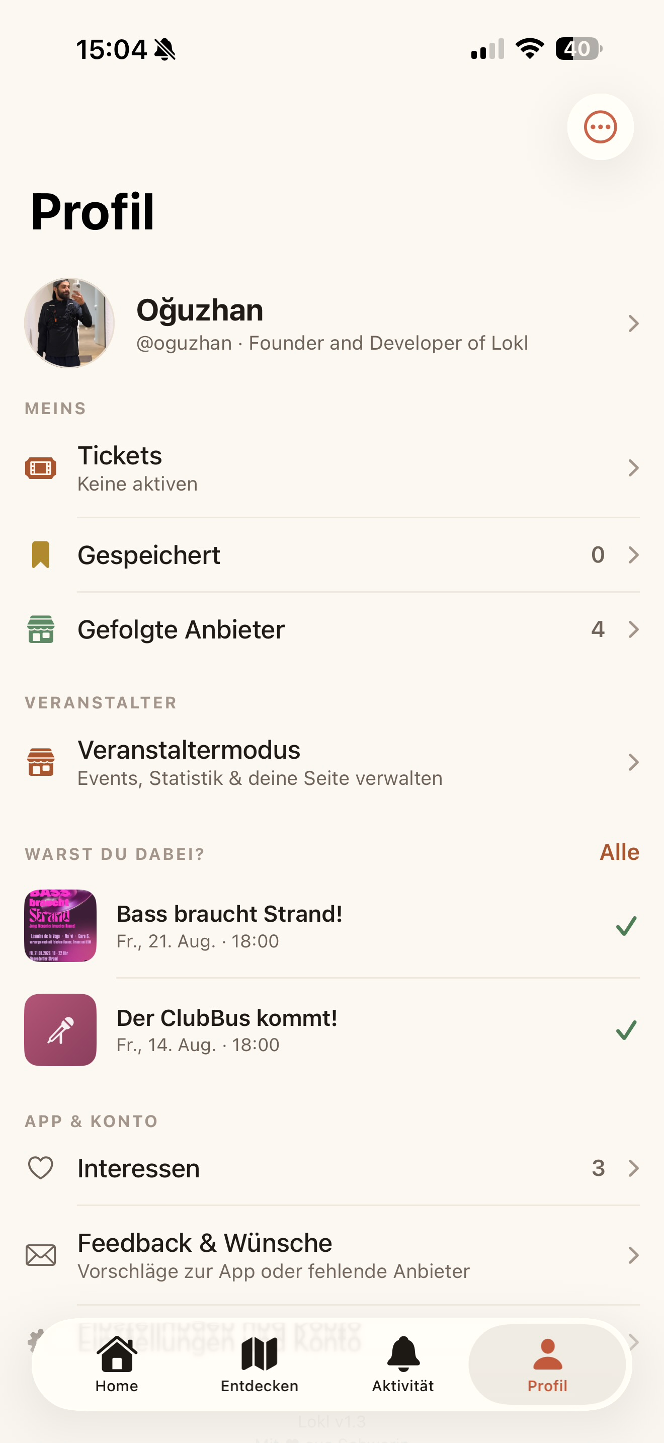 Lokl — Events in Schwerin screenshot 4