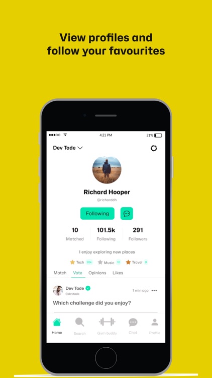 Matchesy: Polling & Fitness