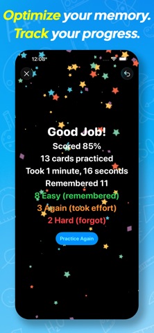 Crammer: Flashcard Exam Review iPhone screenshot