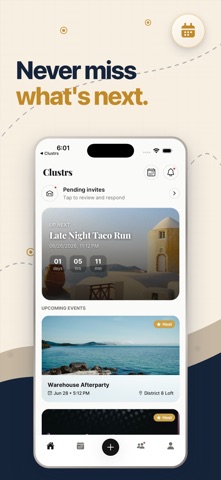 Clustrs screenshot