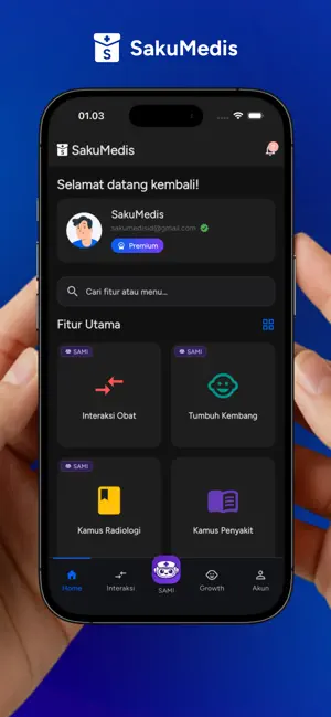 SakuMedis iPhone screenshot 1