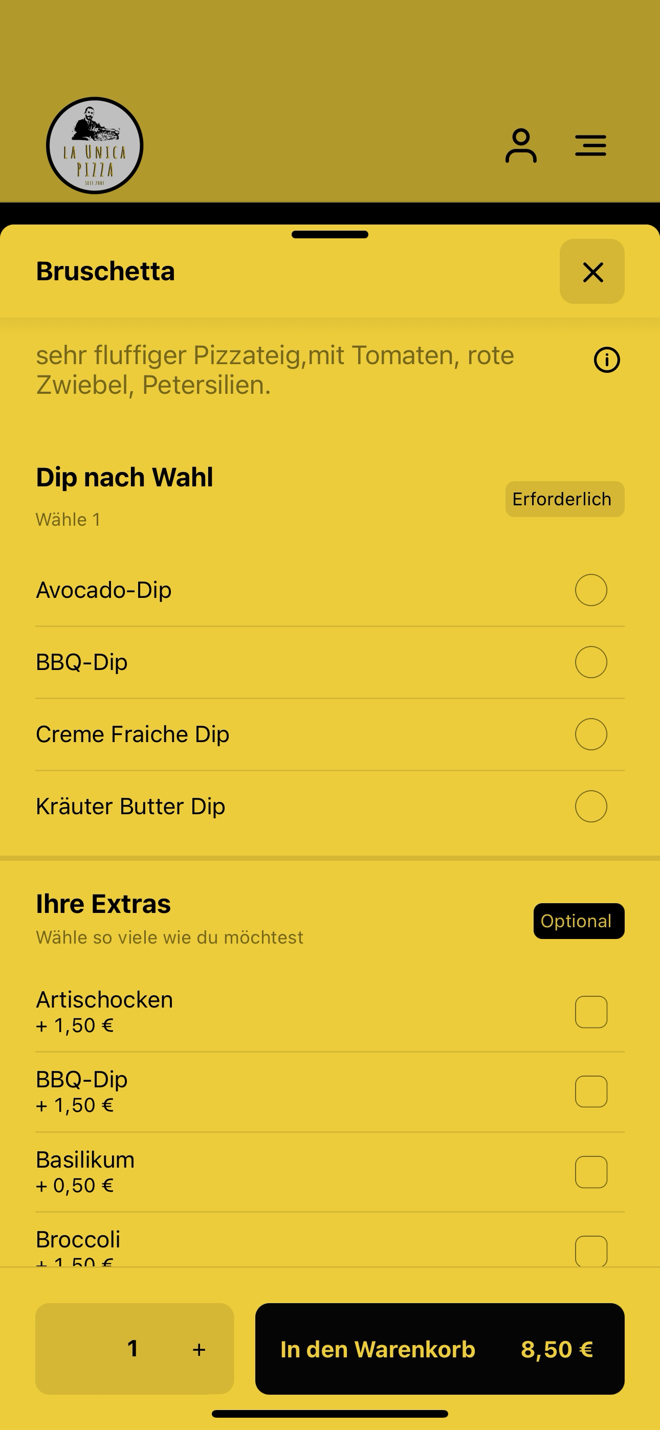 La Unica Pizza screenshot 4