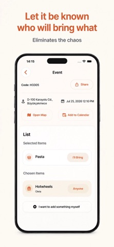 Bu Bende: Event Planner Screenshot 3 of 4