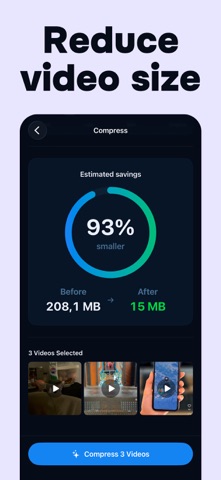 Video Compressor - SlimClip screenshot
